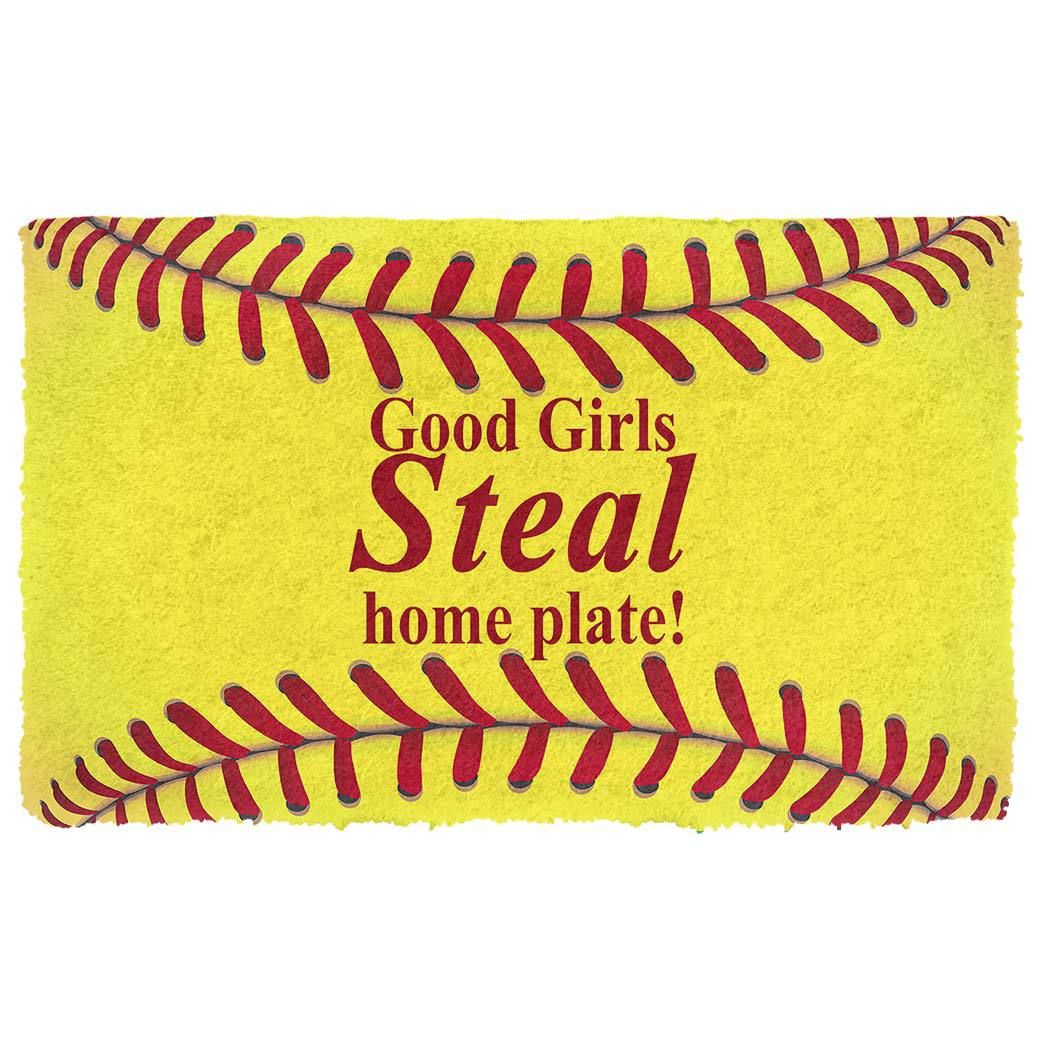 Alohazing 3D Good Girls Steal Home Plate Doormat