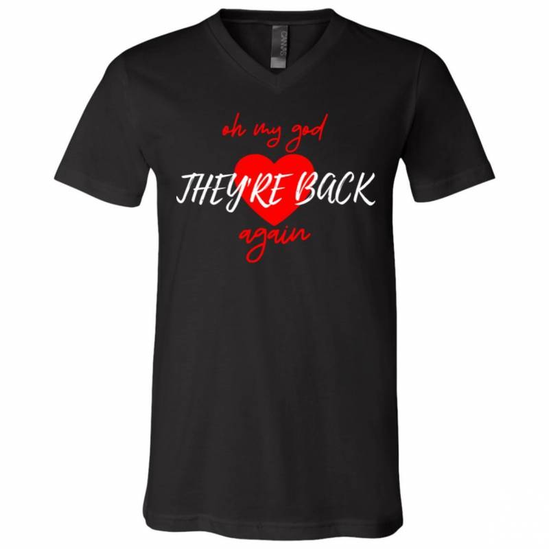 Backstreet Boys 90S Oh My God Theyre Back Again V Neck T-Shirt