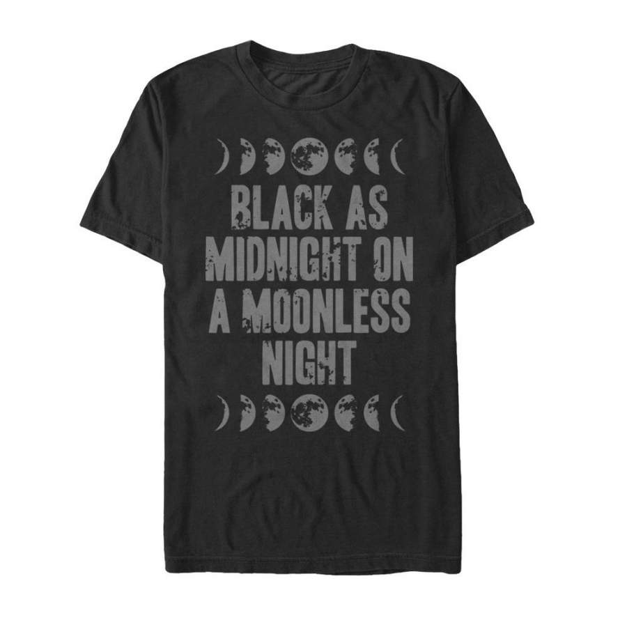 Twin Peaks Men’s Coffee Midnight on Moonless Night  T Shirt Black