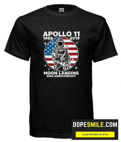 NASA Apollo 11 50th Anniversary Moon Landing T-Shirt