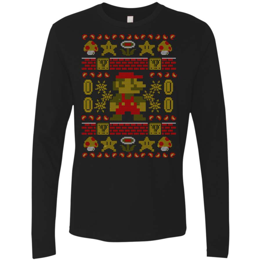 Super Ugly Sweater Men’s Premium Long Sleeve