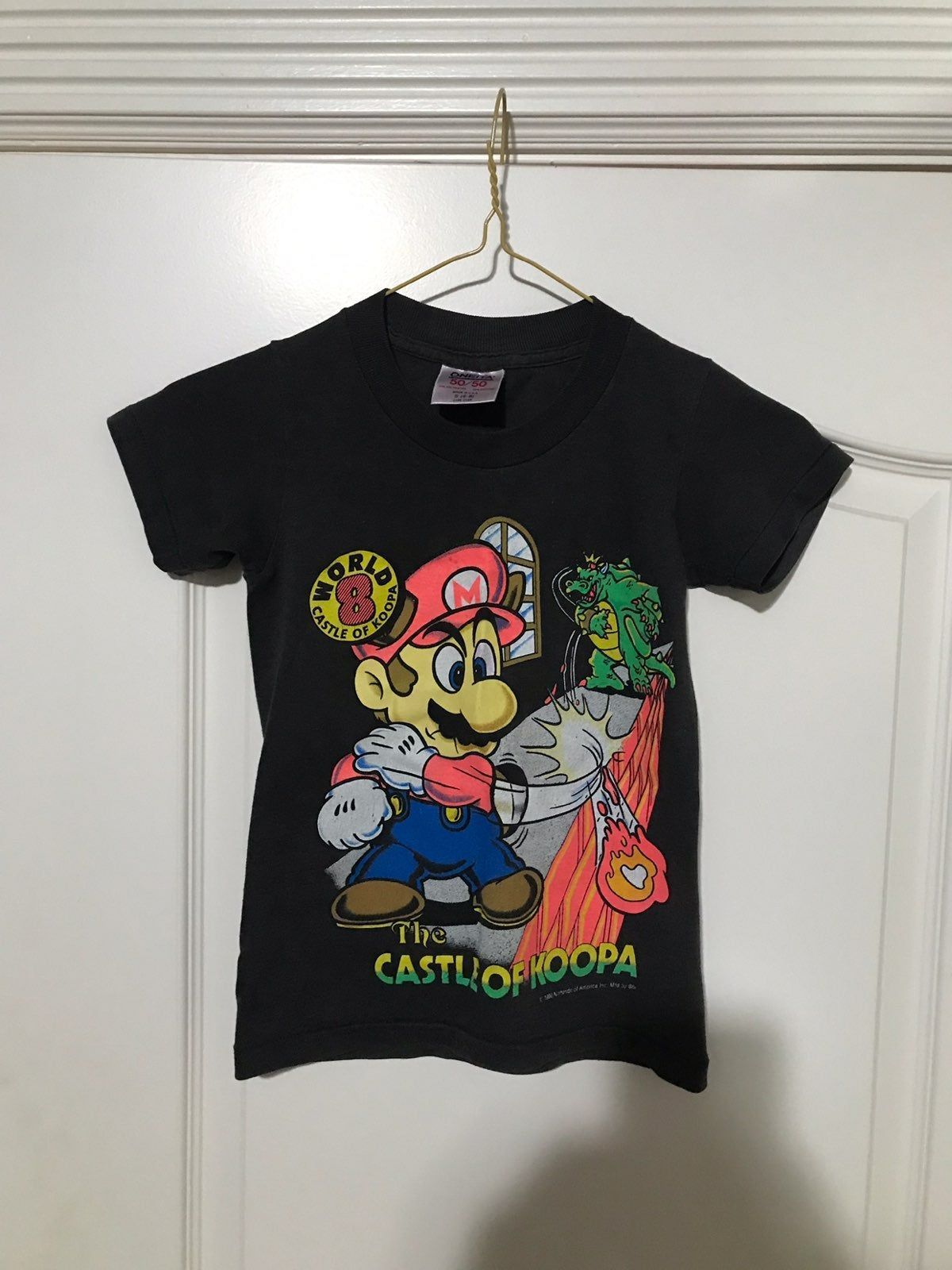 Vintage 1990 Mario Bros Shirt