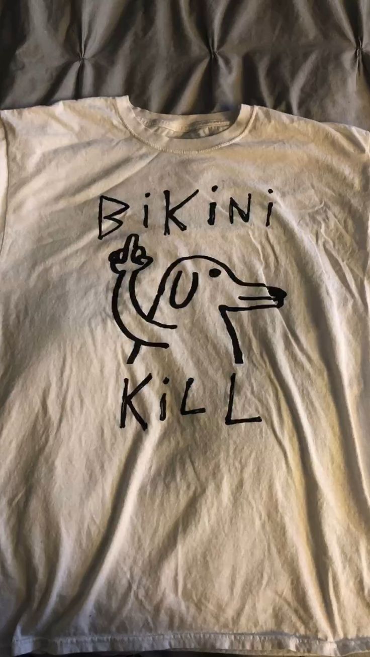 Bikini Kill Shirt Outfit  For Men  For Women