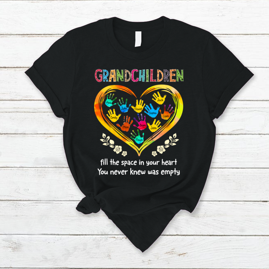 Grandchildren Fill The Space In Your Heart T-Shirt