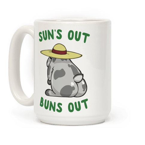 Sun S Out Buns Out Bunny Coffee Mug