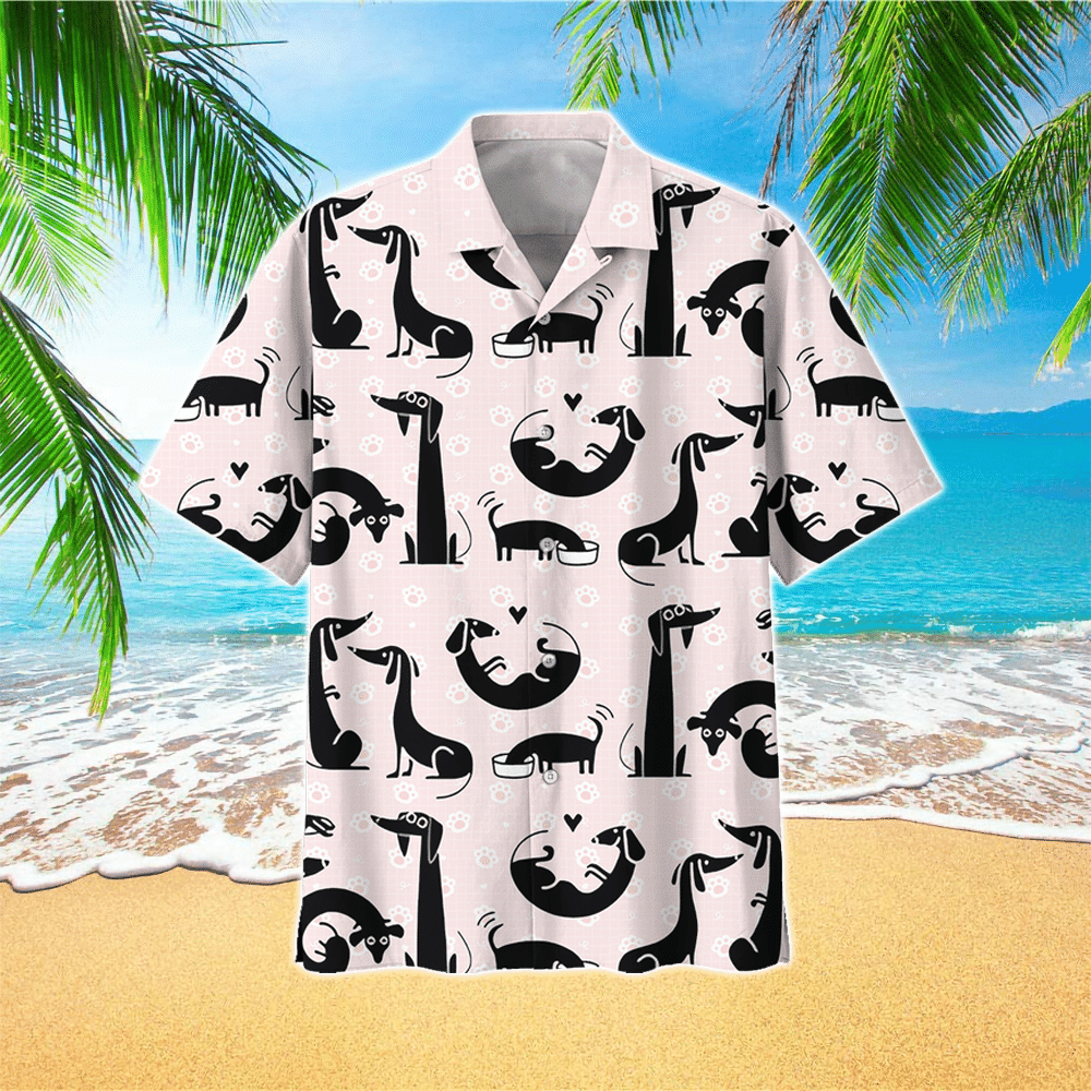 Dachshund So Cool Unisex Hawaii Shirt Aloha Ha105150