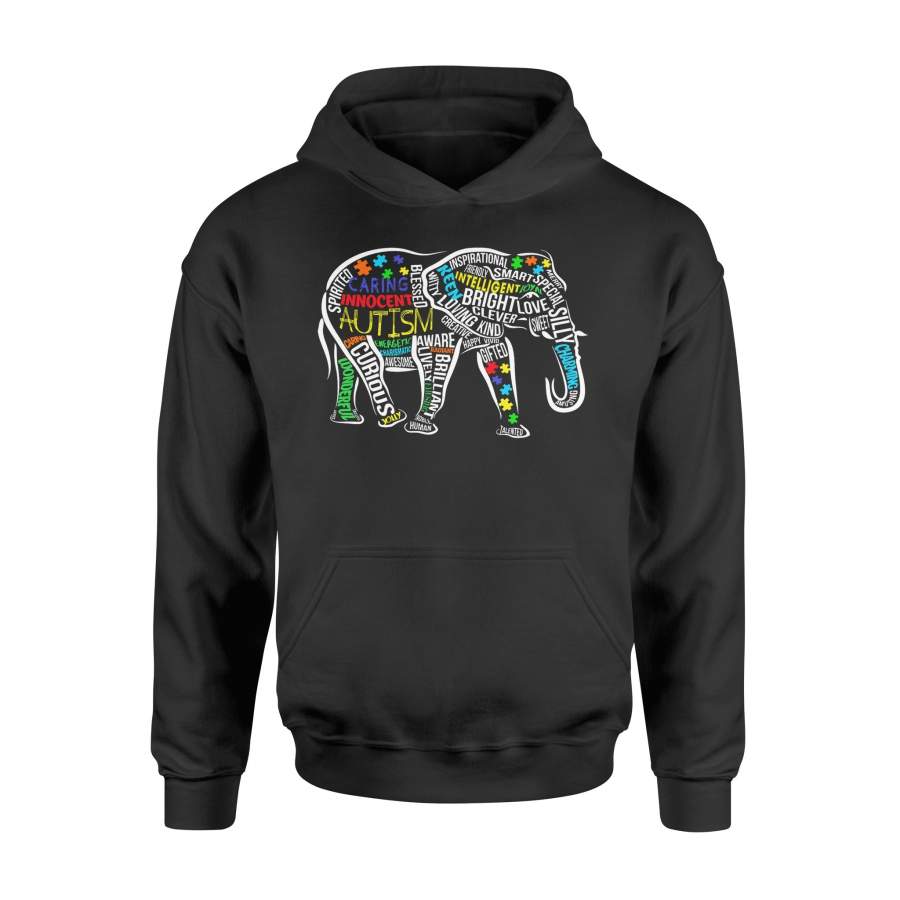 Autism Awareness Elephant Hoodie | Autism Awareness Shirt