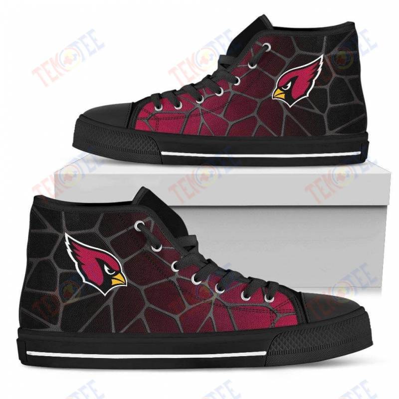 Mens Womens Arizona Cardinals Gradient High Top Shoes Colors Air Cushion Shoes TMT584