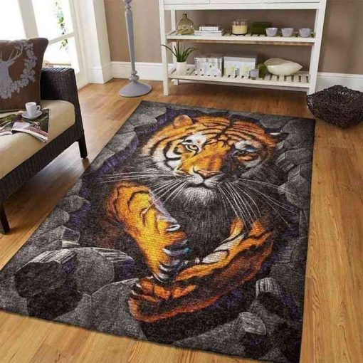 3D Tiger Area Sku 3734 Area Rug Living Room Rug Home Decor Carpets