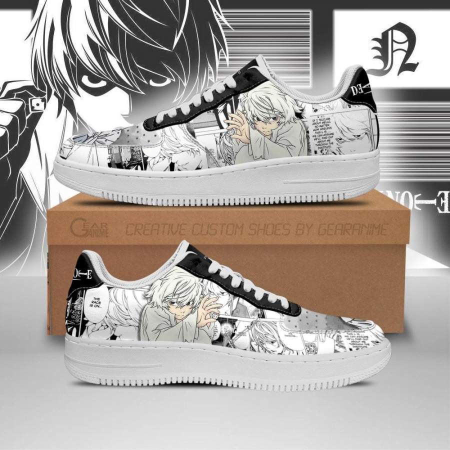 Near Air Sneakers Death Note Anime Shoes Fan Gift Idea PT06