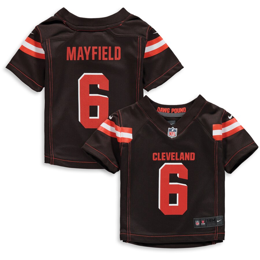 Baker Mayfield Cleveland Browns Nike Infant Game Jersey – Brown