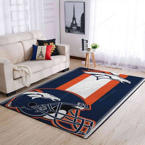 Denver Broncos Area  Sku 177 Rug