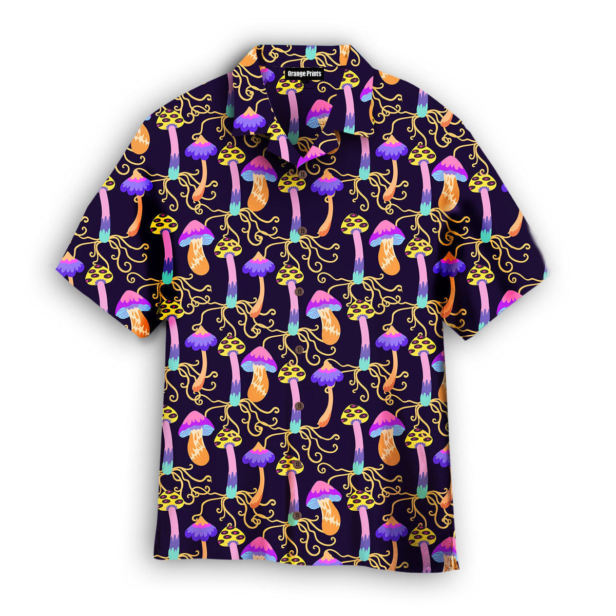 Psychedelic Fairy Colorful Mushroom Hawaii Shirt For Men And Women Ha36731