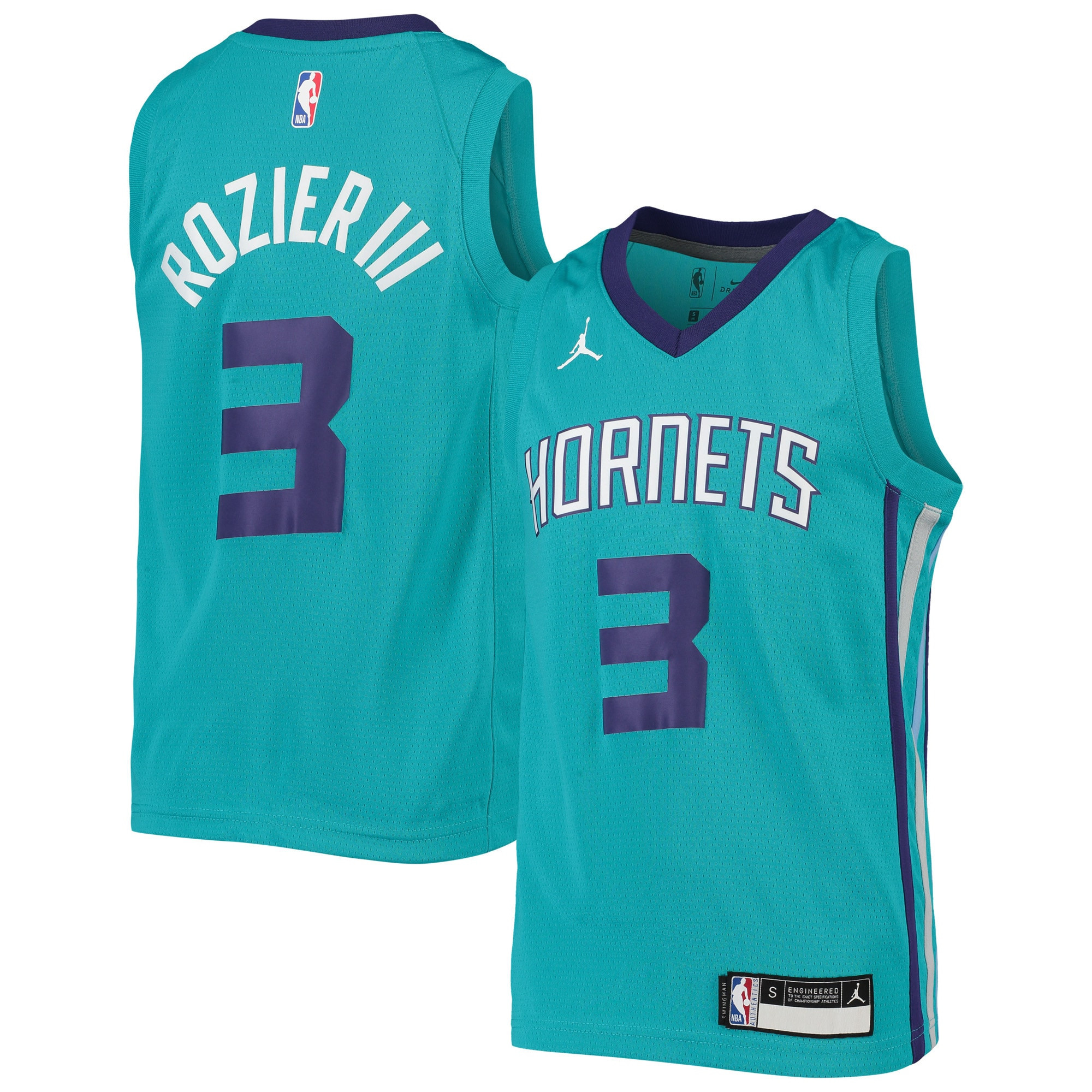 Terry Rozier Charlotte Hornets Jordan Brand Team Swingman Jersey – Teal NBA