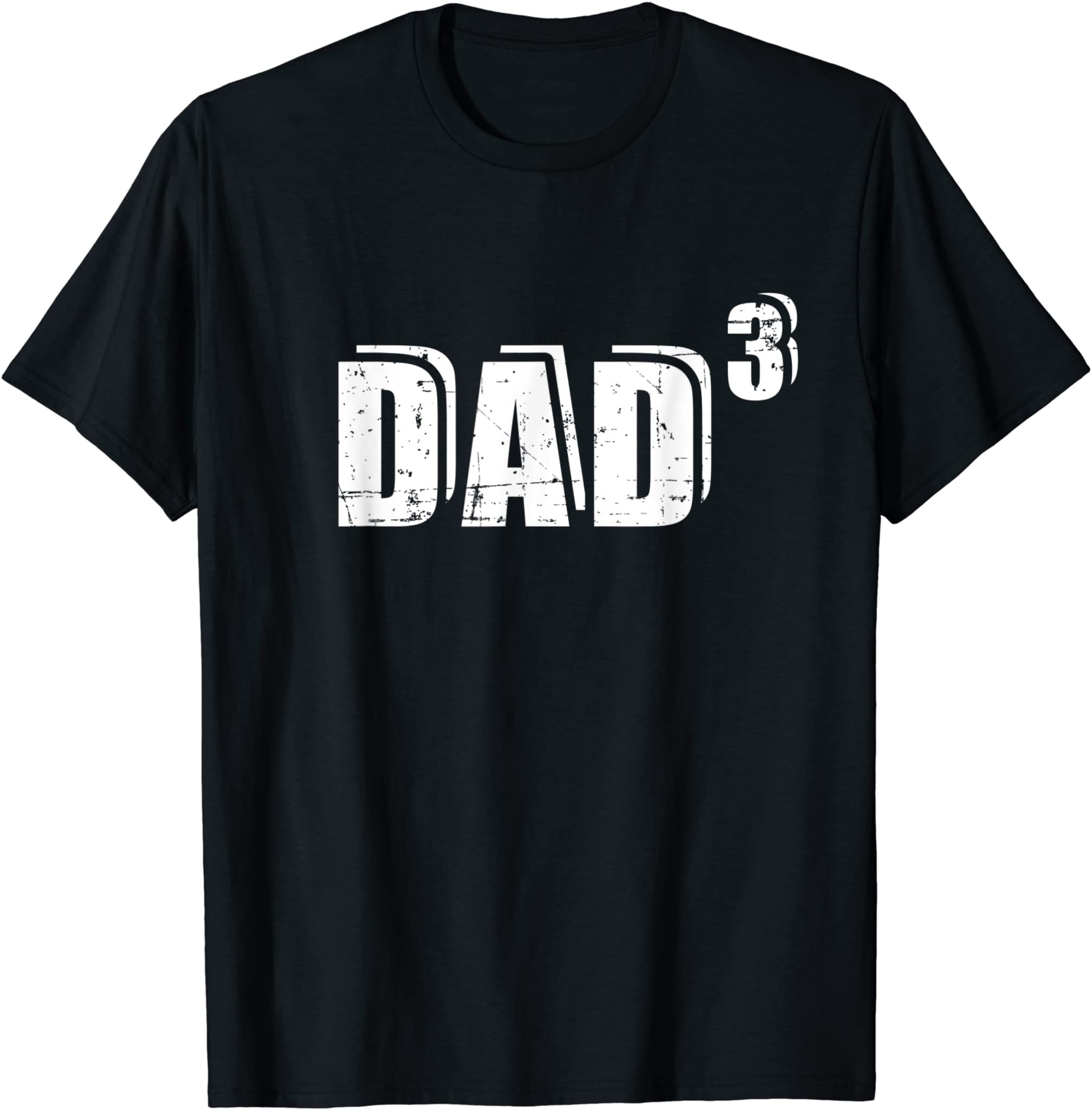 3rd third time Dad father of 3 kids baby announcement T-Shirt