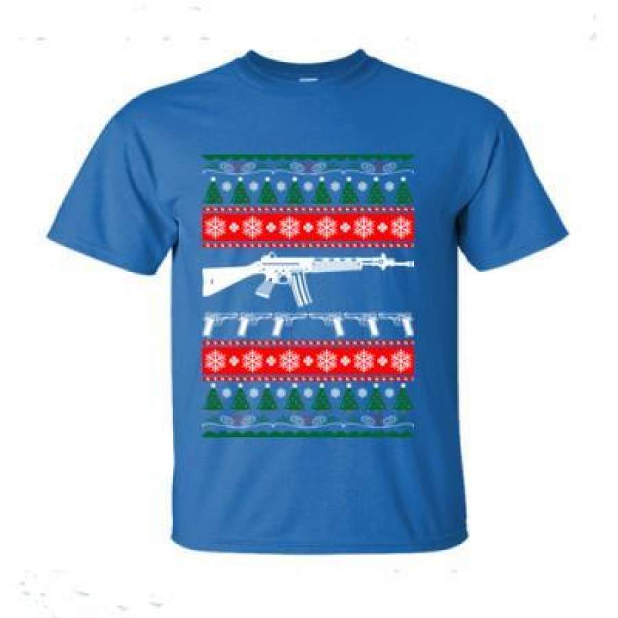 AGR AR 15 Christmas Ugly Sweater – Ultra-Cotton T-Shirt