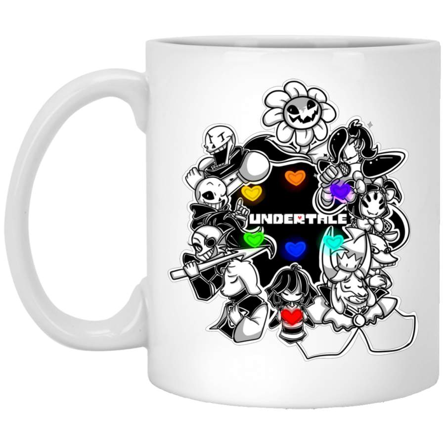 Undertale Vintage Sport Mug White Mug