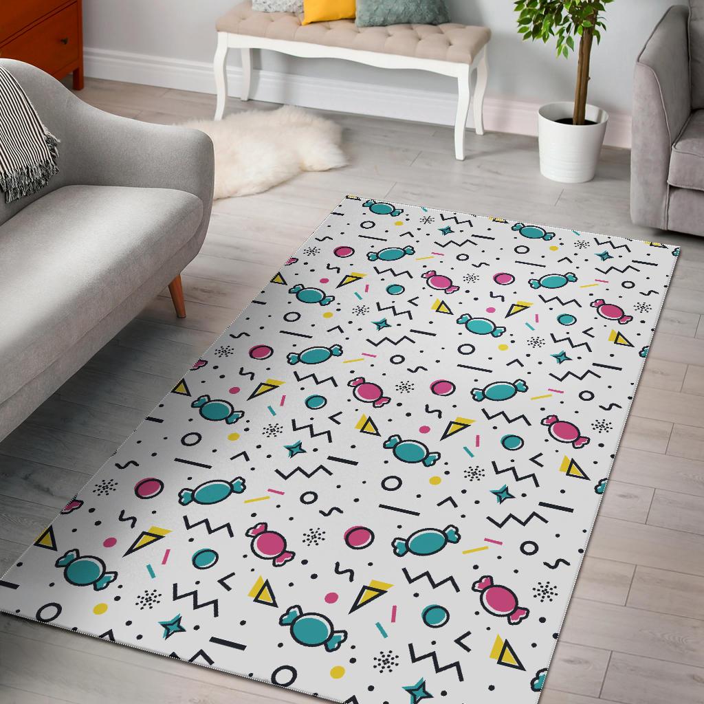 Candy Design Pattern Area Rug