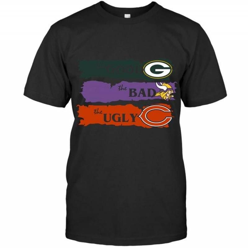 Green Bay Packers The Good The Bad The Ugly Fan T Shirt – Gearpenguin.com