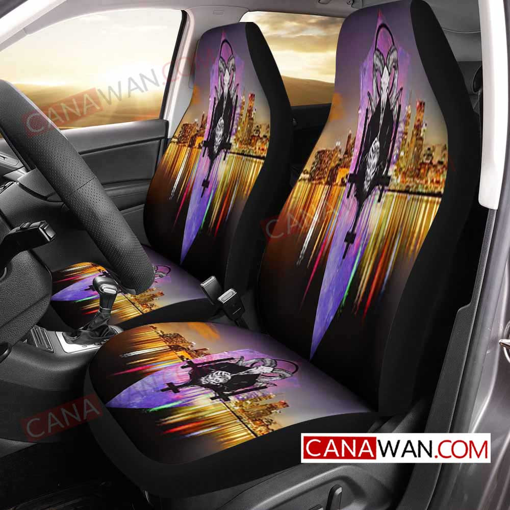 Toronto Fc Skull Art Style16 3D Customized Personalized Car Seat Cover