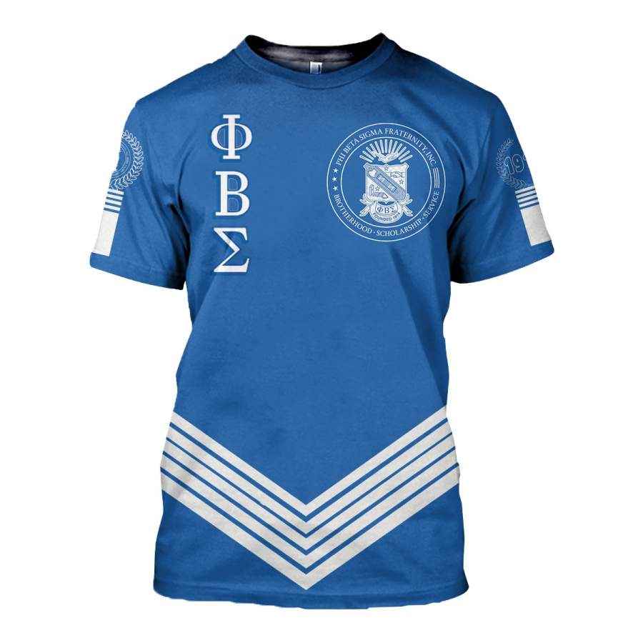 3D ALL OVER PHI BETA SIGMA CLOTHES 20062020