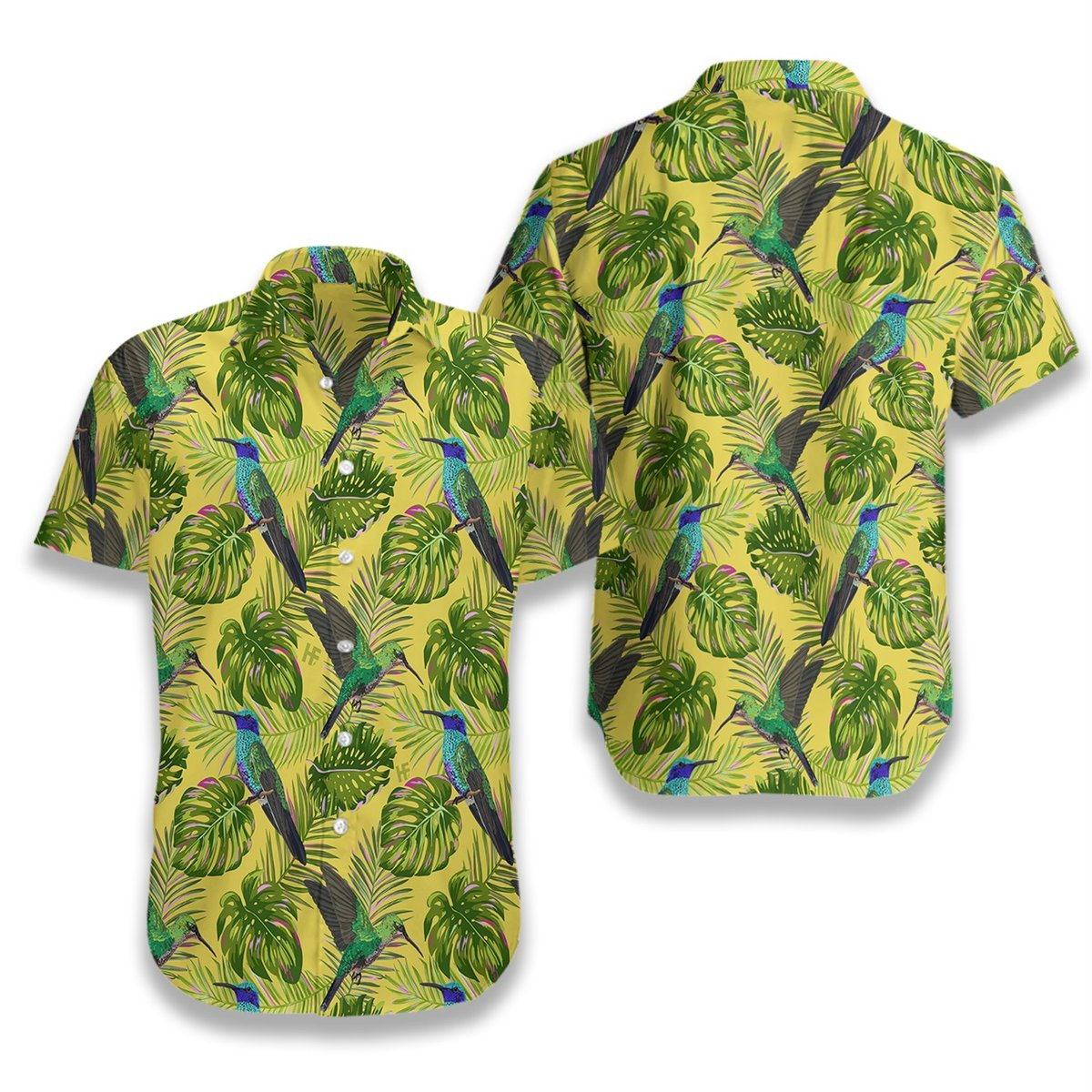 Hummingbird Tropical Hawaii Shirt Unisex Adult Ha89333