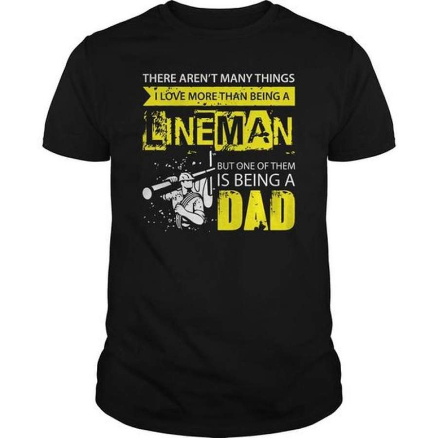 A Lineman Dad Father’S Day T Shirt