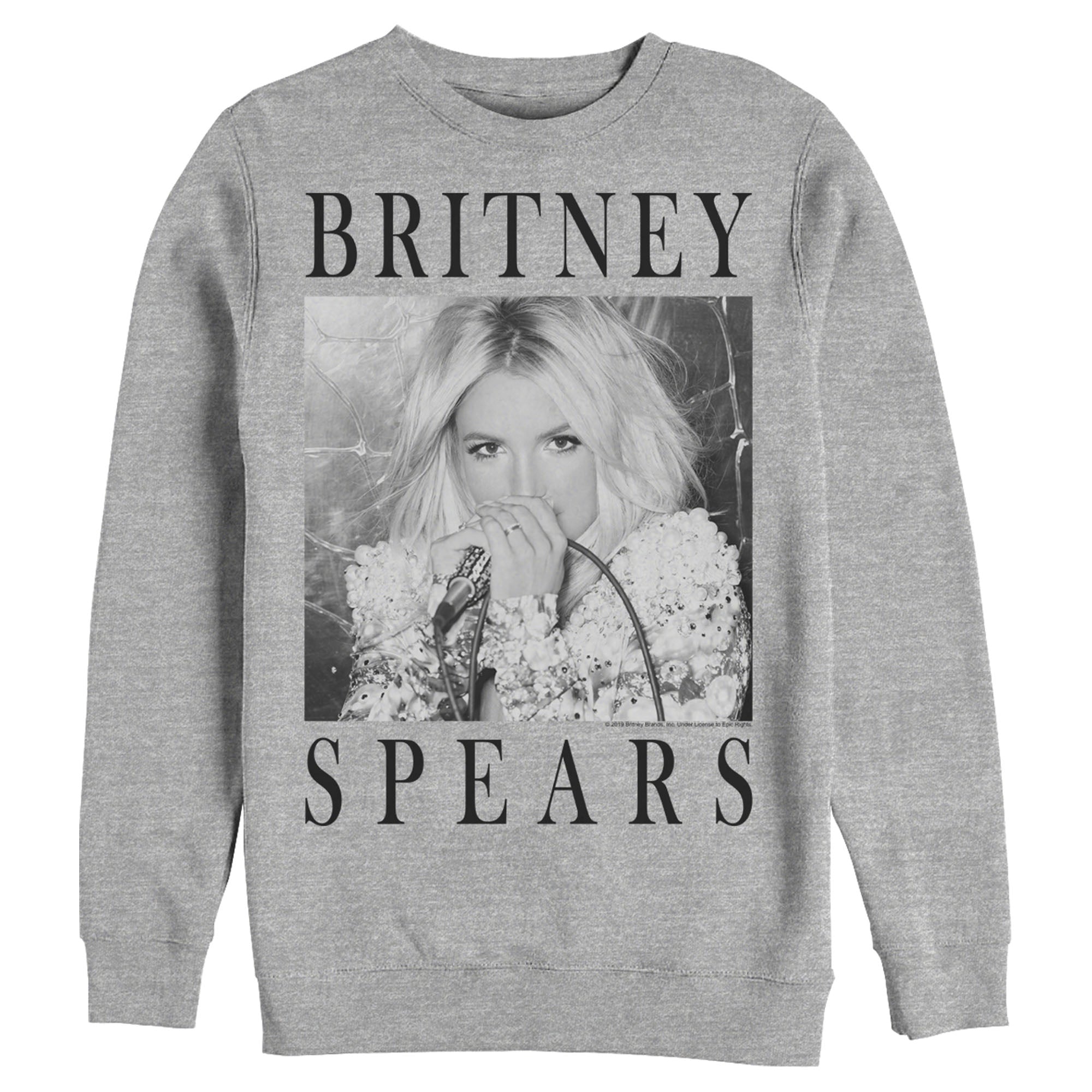 Britney Spears Men’S Classic Star Frame  Sweatshirt