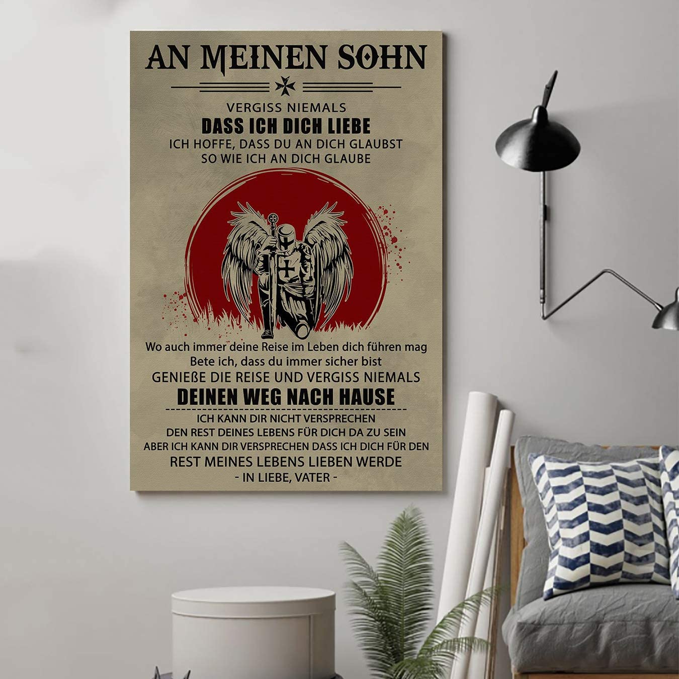 Family Poster-A Knight Templar Poster – Dad to Son – Your Way Back Home Ger 2