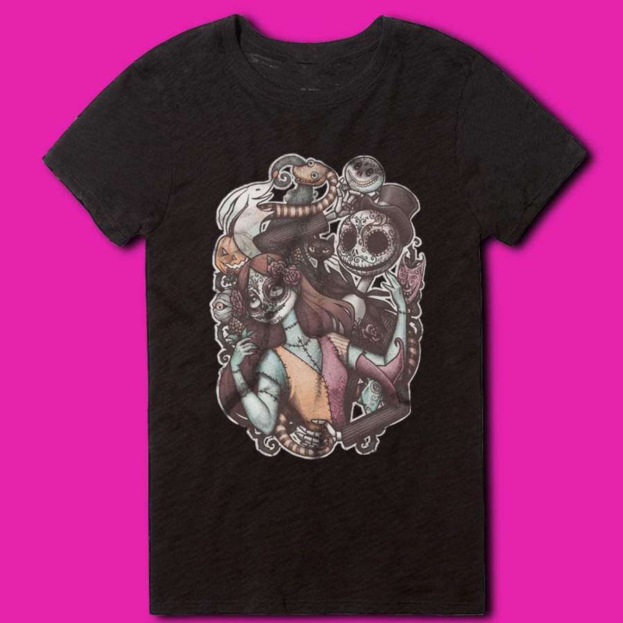 Jack And Sally Tatto Women'S T Shirt Shirtmall