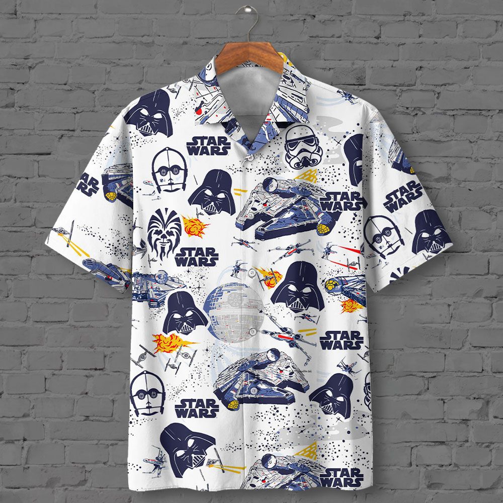 Hawaii Shirt Star Wars Ha14602