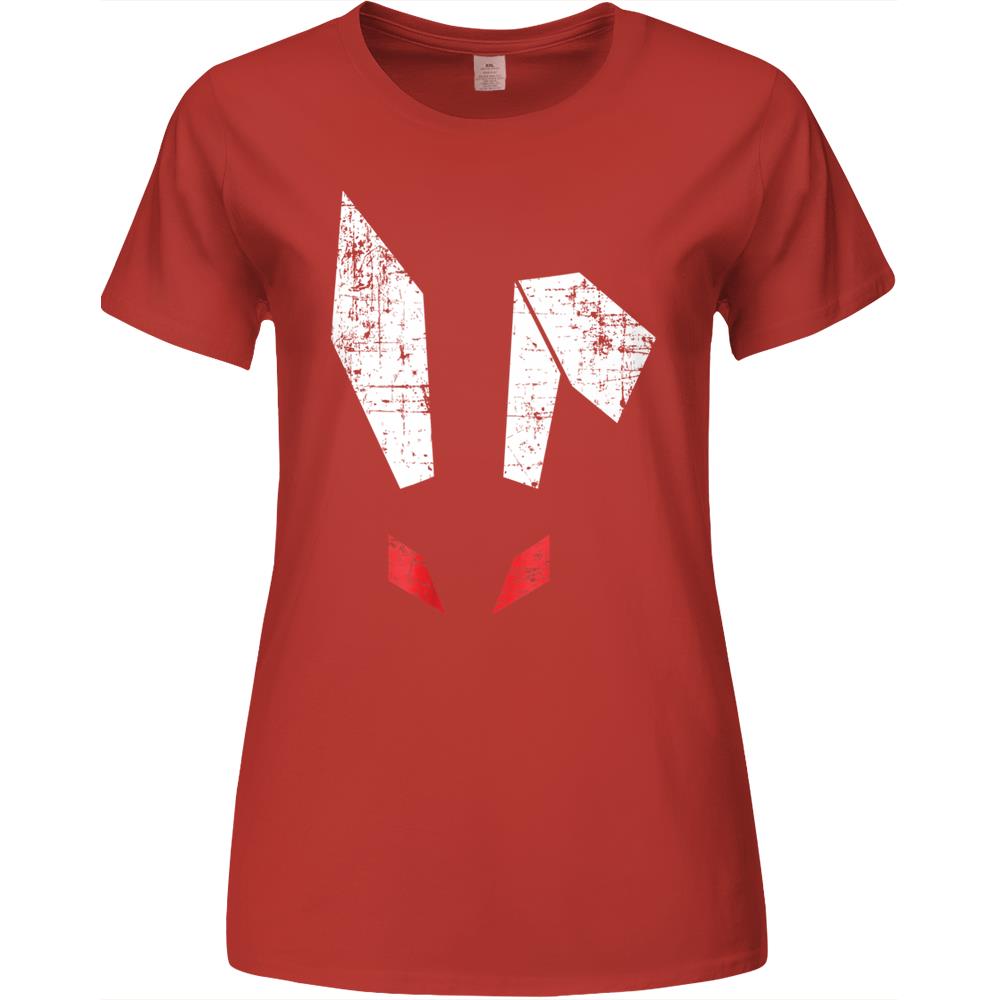 Bad Easter Bunny Geometric Grunge Look Premium Womens Tshirts