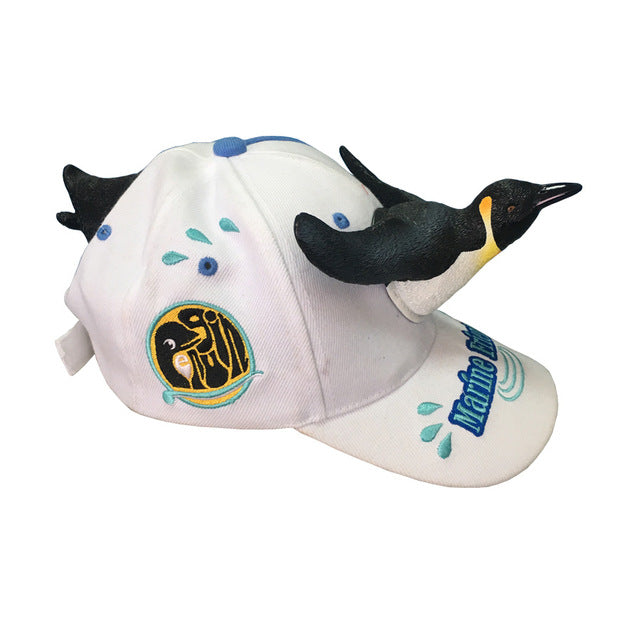 3D Cartoon Animal Photography Props Hat Cap For Kids