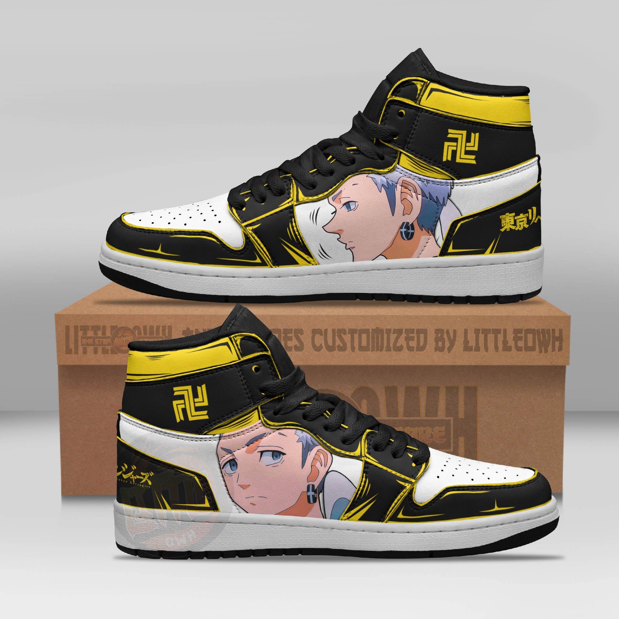 Takashi Mitsuya Anime Shoes Custom Tokyo Revengers Jd Sneakers