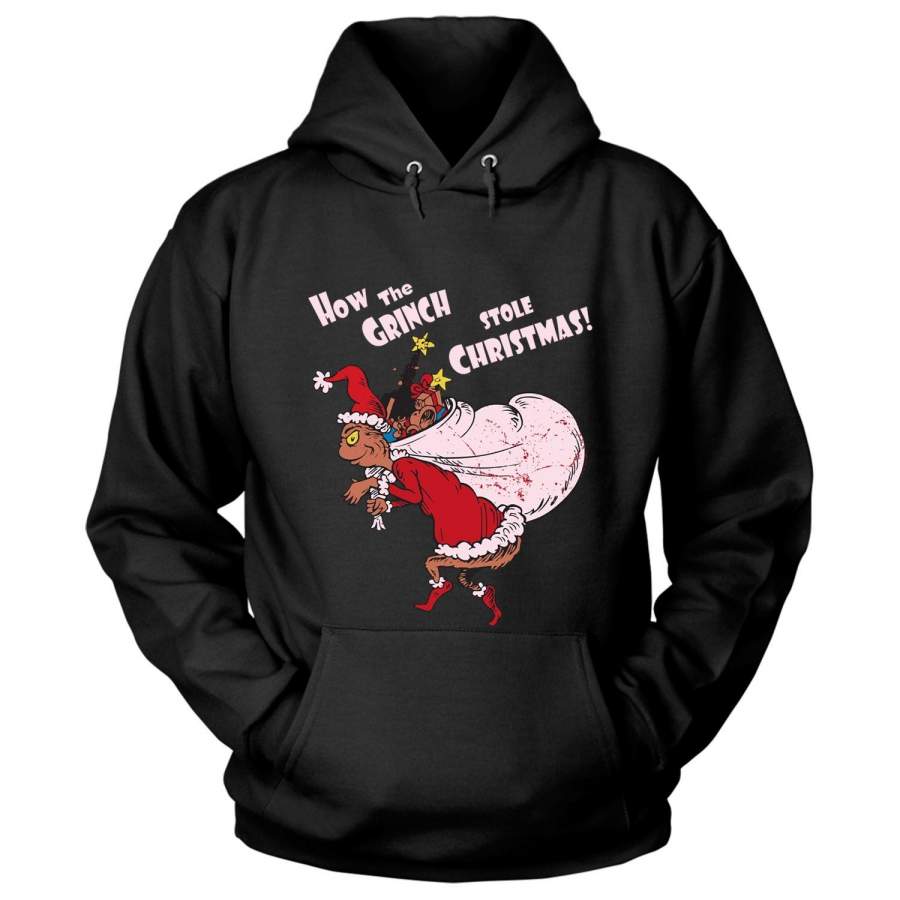 Merry Christmas T Shirt, How The Grinch Stole Christmas Book T Shirt – Hoodie
