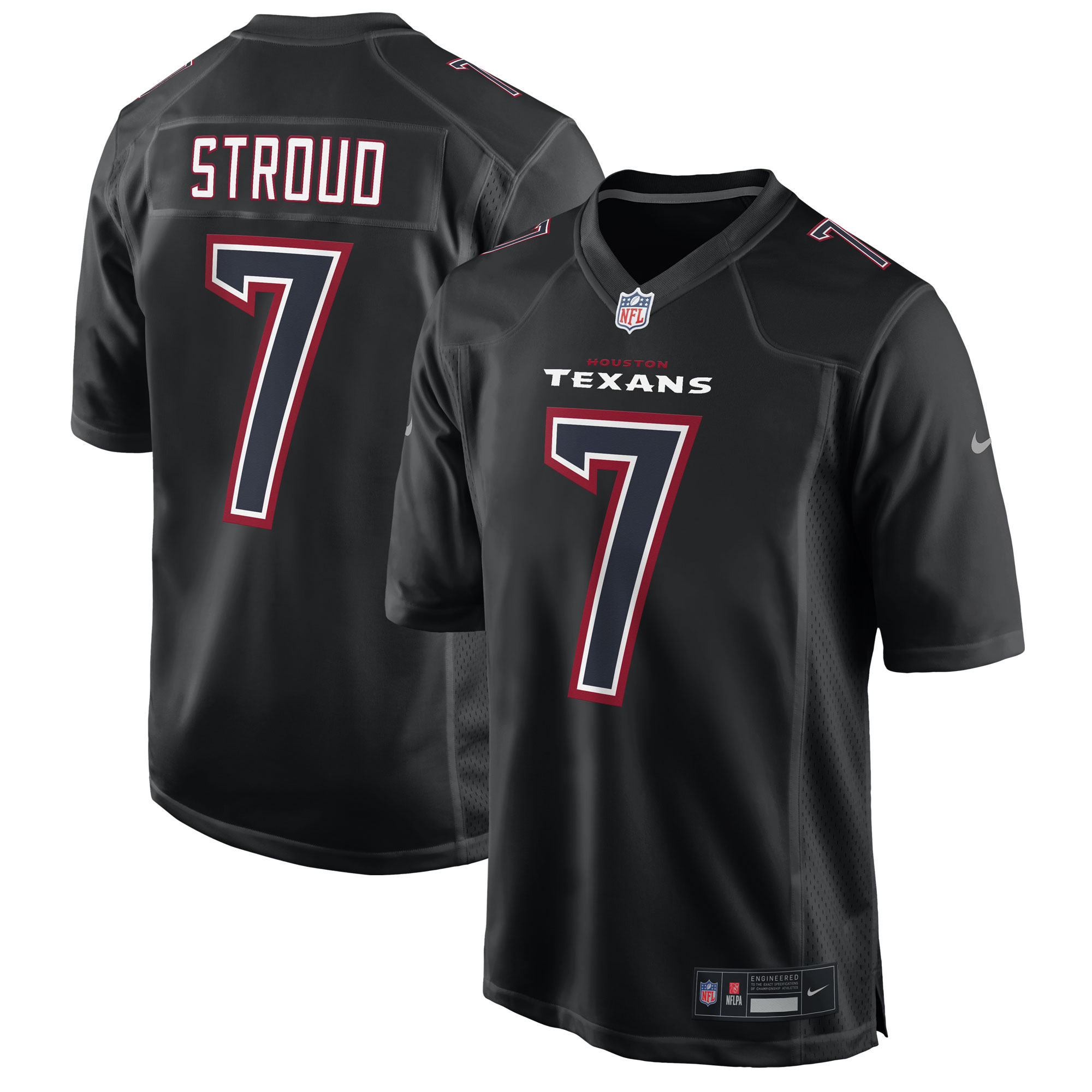 C.J. Stroud Houston Texans Fashion Game Jersey – Black