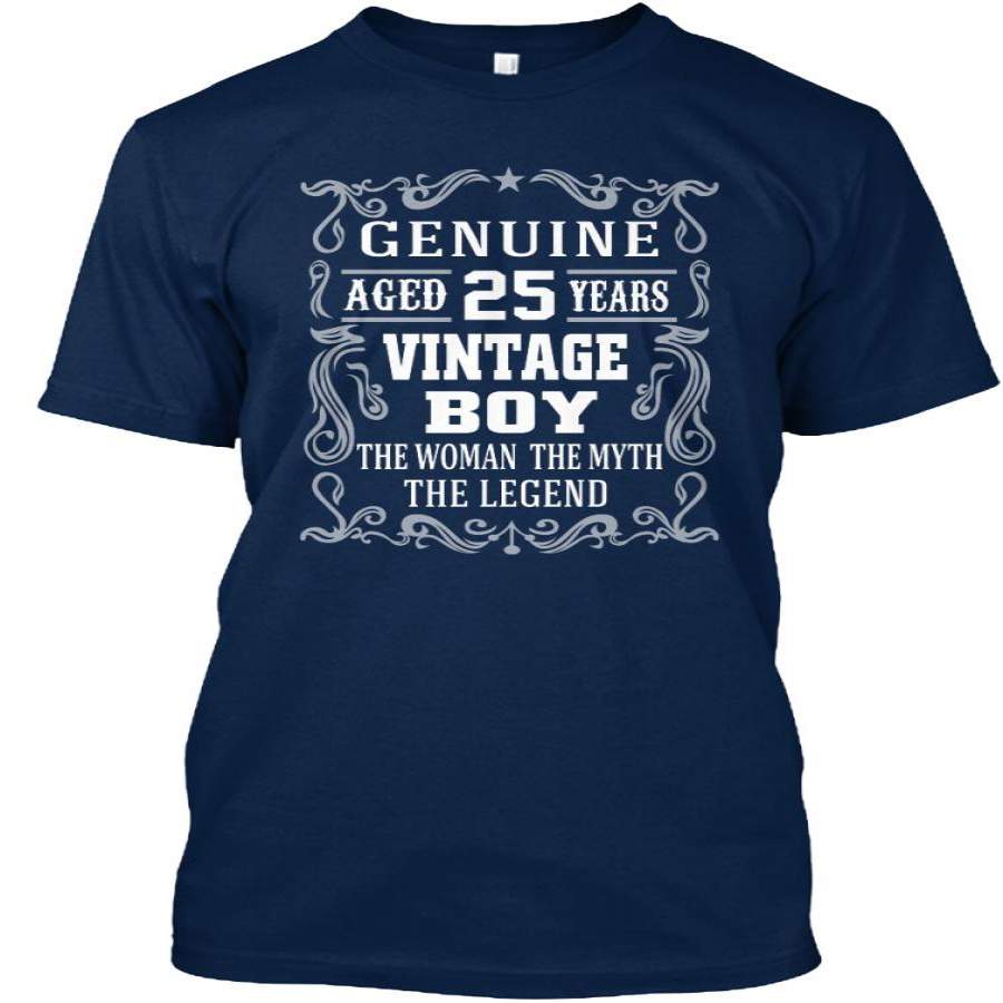 GENUINE AGED 25 YEARS – VINTAGE BOY SHIRT