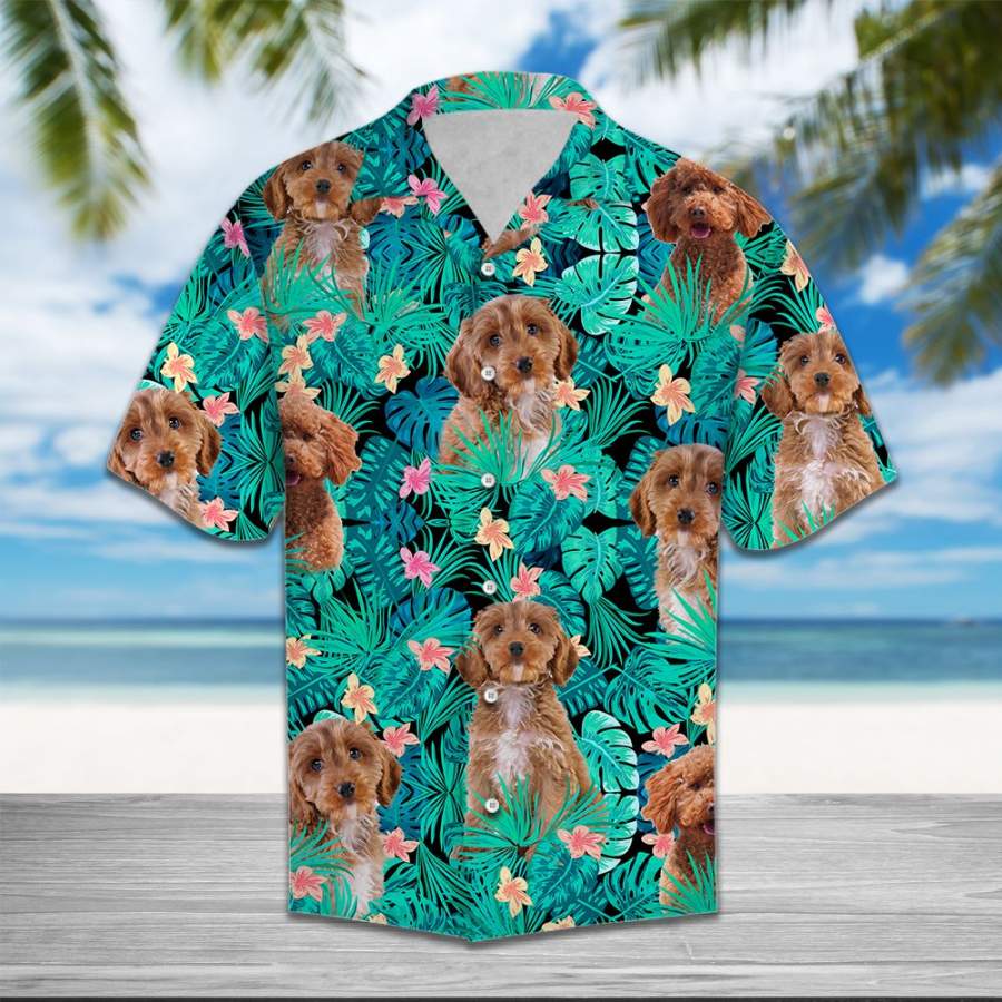 Cockapoo Tropical Hawaiian Shirt Ha103076