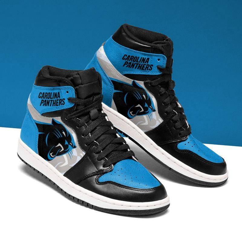 Carolina Panthers Men Jordan Shoes Unique Football Custom Sneakers