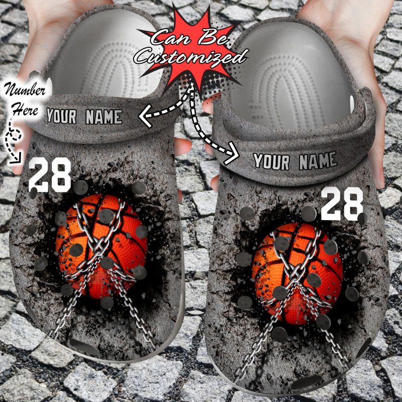 Basketball Personalized Chain clog Shoes Sport