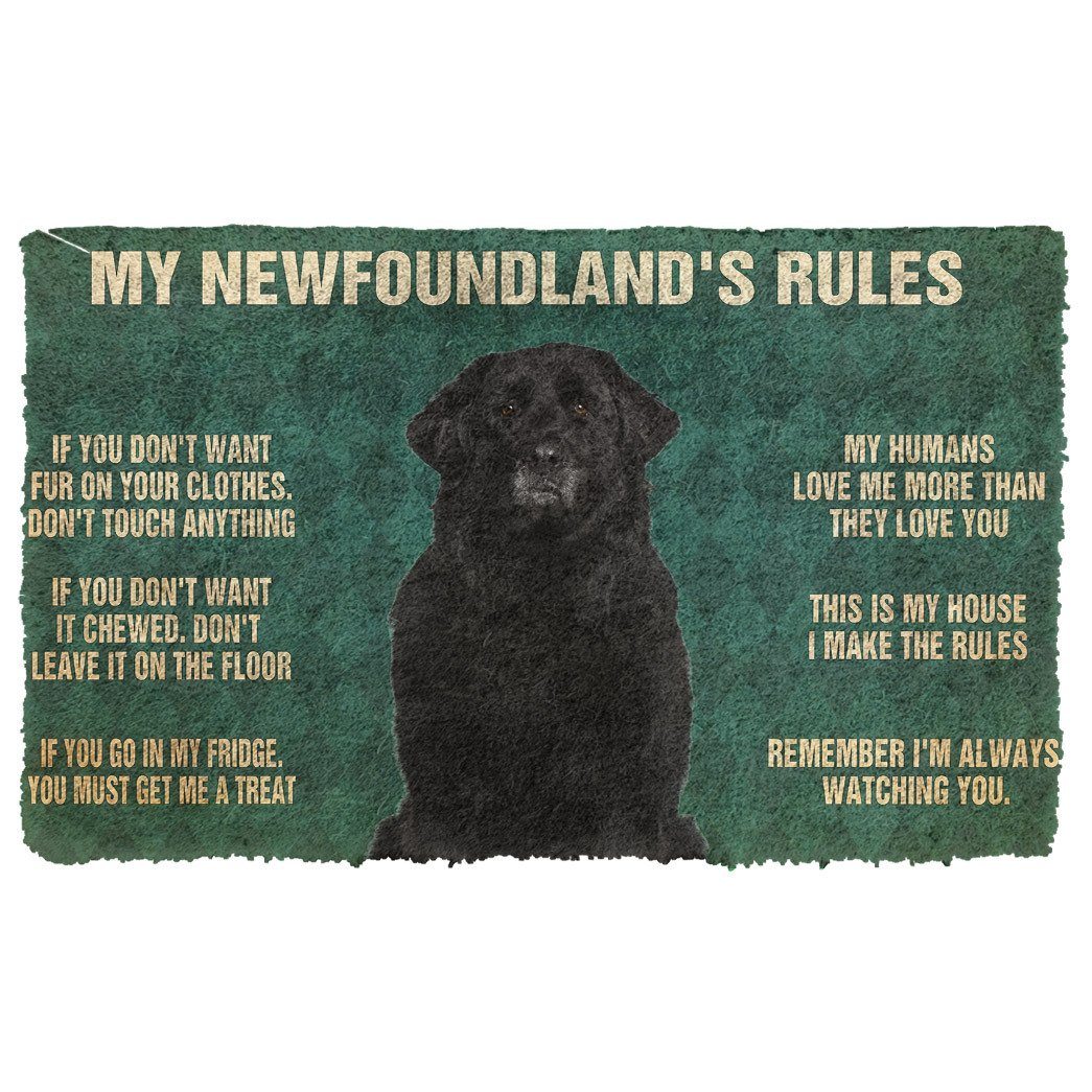 Gearhumans  Gearhuman 3D Newfoundland’s Rules Doormat