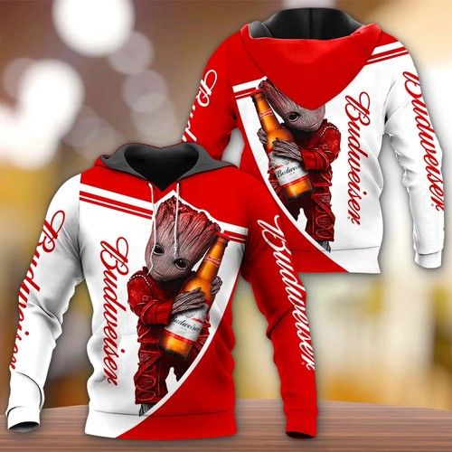 Official Budweiser Beer  Hoodie Best Trending Gift Personalize