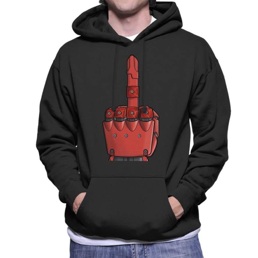 Venom Snake Giving The Finger Metal Gear Solid Men’s Hooded Sweatshirt