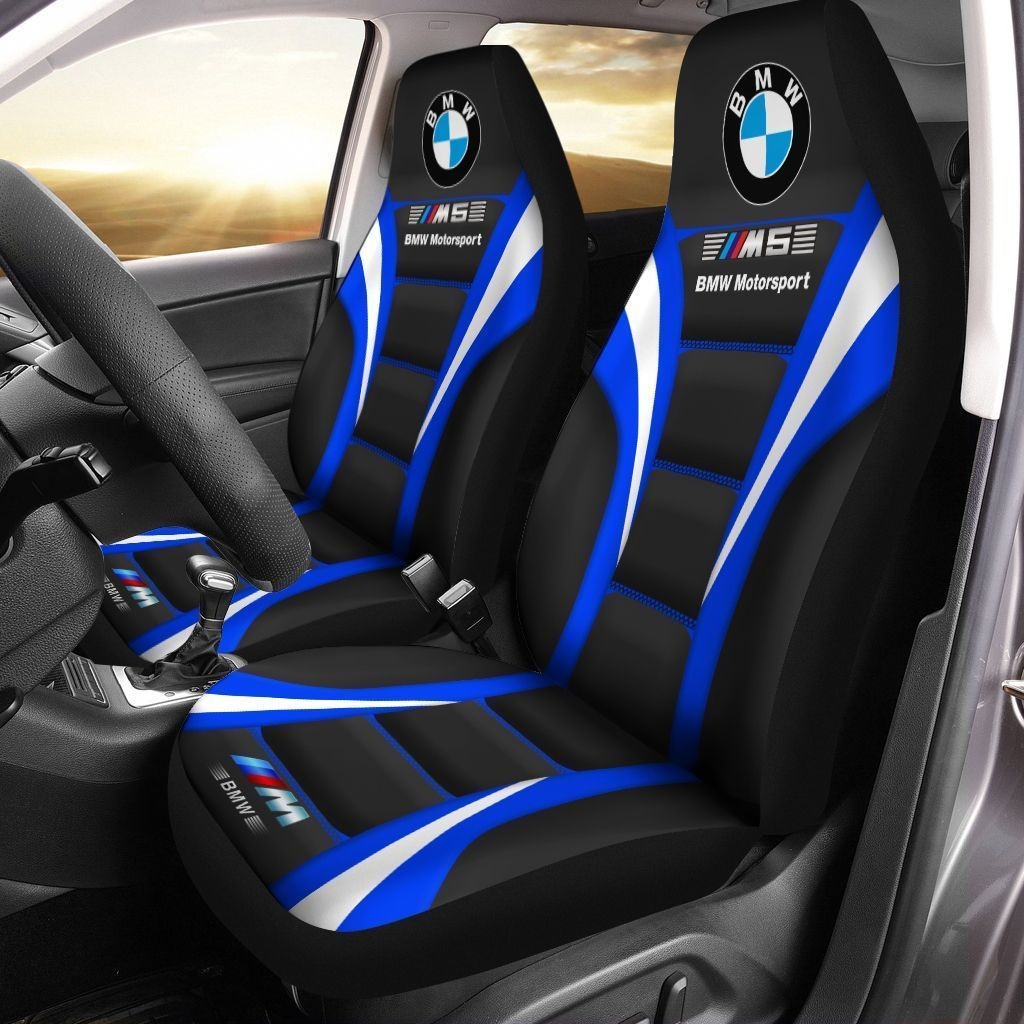 Bmw Car Seat Covers Ver 7 (Set Of 2)