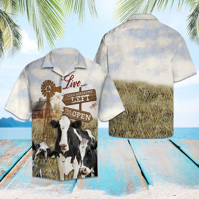 Cow Farm Hawaii Shirt For Men And Women Ha75358