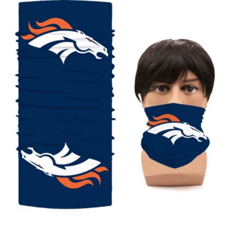 Denver Broncos Neck Gaiter  Multifunctional Seamless Bandana Wear Tshirts