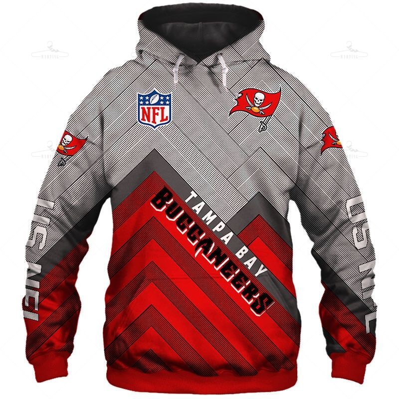 Tampa Bay Buccaneers Hoodie 3D  Long Sweatshirt Pullover Size S-5Xl