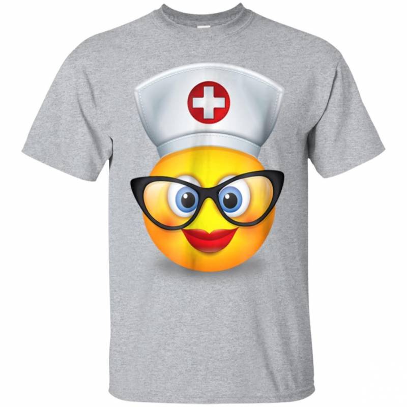 Enfermera Emoji Smiley Nurse Cute Shirt
