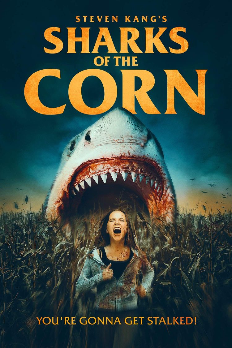 Sharks Of The Corn 2021 Poster