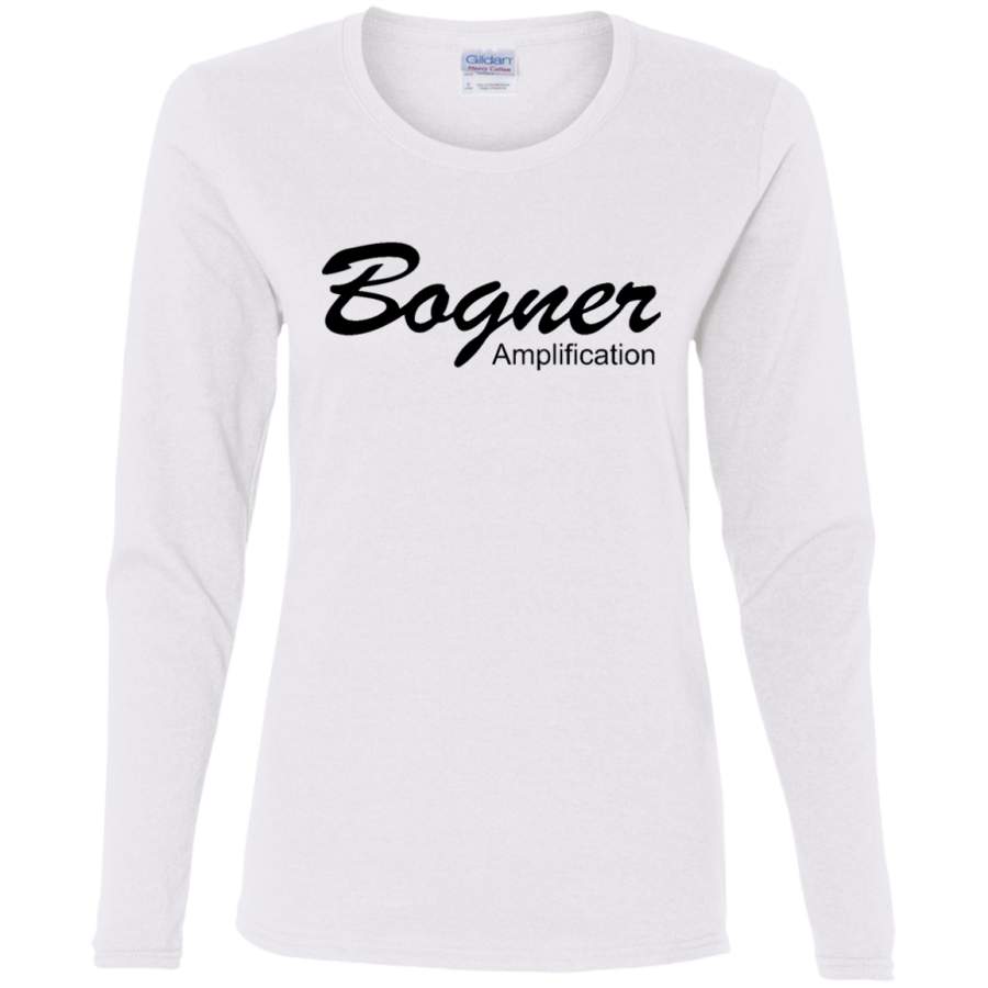 AGR Bogner amplifier (Black) Ladies’ Cotton LS T-Shirt